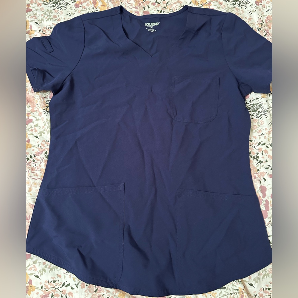 Scrubstar Navy Blue Women's Top